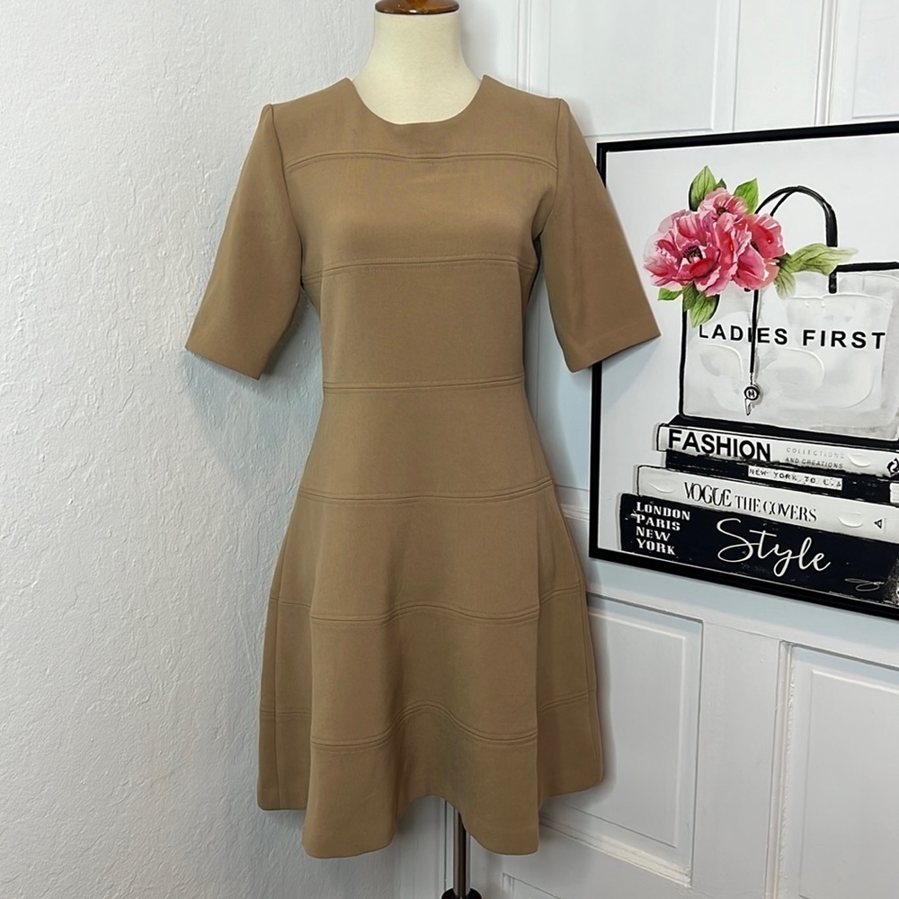 NWT Paul & Joe Sister Beige Sirene Dress Size 38/M/6US